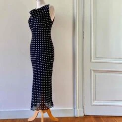 Robe Midi à Pois- 36 -Cachare Vetements Magasin c5408d13 e8c1 434a 8523 a1882b094ed1