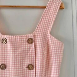 Mini Robe Vichy- 36 / 38 -Cachare Vetements Magasin d10b355e 0a6f 4600 95c7 fbe1a8820006