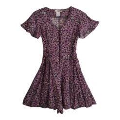 Mini Robe à Fleurs- 34 / 36