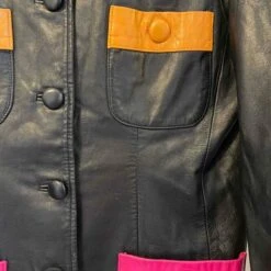 Robe En Cuir Années 80- 38 -Cachare Vetements Magasin de256c1b 465c 498b 9867 ca02298fa222