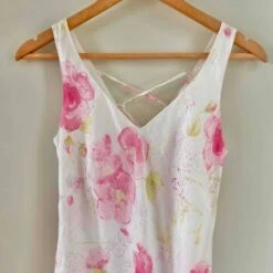 Robe Dos Nu En Lin- 34 / 36 -Cachare Vetements Magasin de53cfc2 ab90 4fc5 8788 4677612dd037