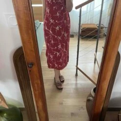 Robe En Lin Et Coton- 38 / 40 -Cachare Vetements Magasin e0cb1d35 030f 4a35 a848 69a33afd04c0