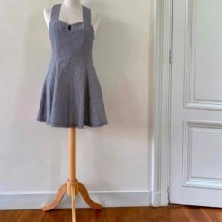 Robe Vichy Dos Nu- 36 -Cachare Vetements Magasin e848b1ca bf8d 4d69 8fa4 d4847d515f4a