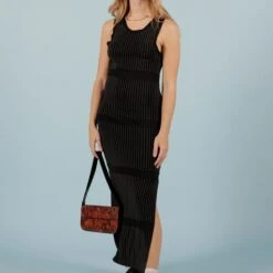 Robe Longue à Rayures- 36 -Cachare Vetements Magasin f1370835 f543 4b07 a2cf 46023a127be5