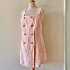 Mini Robe Vichy- 36 / 38 -Cachare Vetements Magasin fc0d7588 9270 4676 b684 f3869e6390ef
