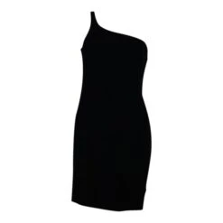 Robe Asymétrique En Laine- 36 / 38