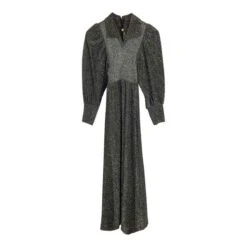 Robe Longue En Lurex- 34